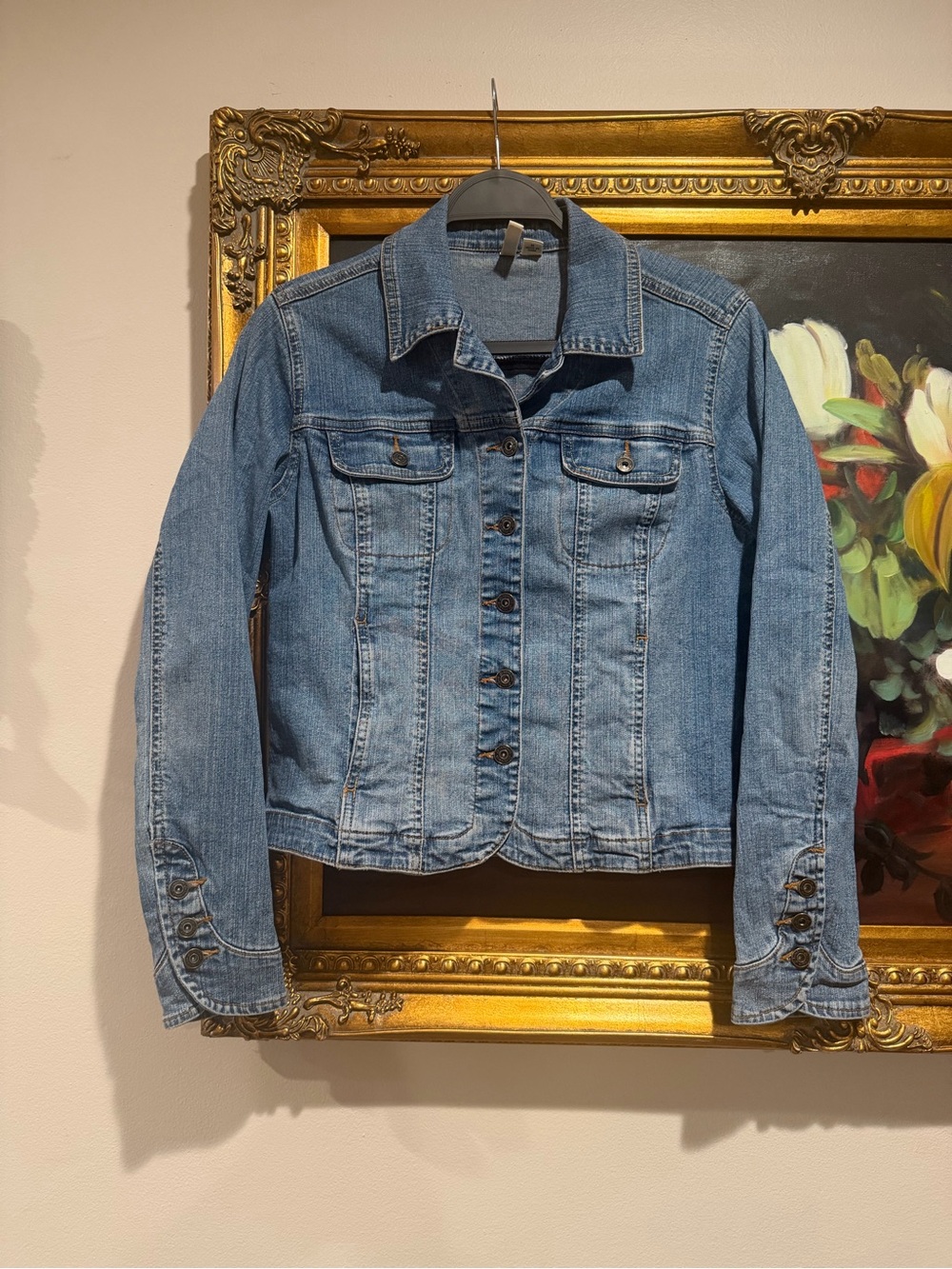 St. John's Bay Light Blue Denim Jean Jacket